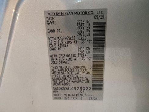 Used 2020 Nissan Pathfinder SL image 33