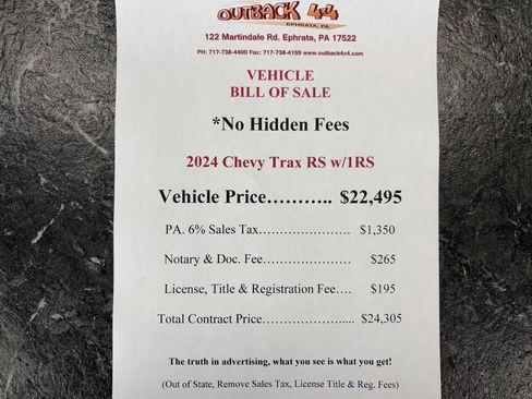 Used 2024 Chevrolet Trax RS w/ Driver Confidence Package image 2