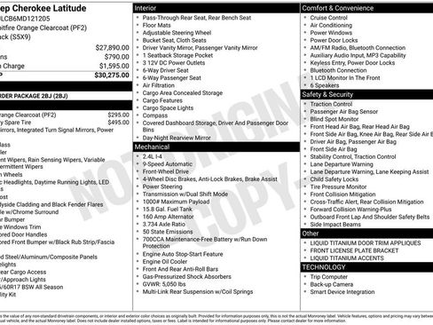 Used 2021 Jeep Cherokee Latitude image 11