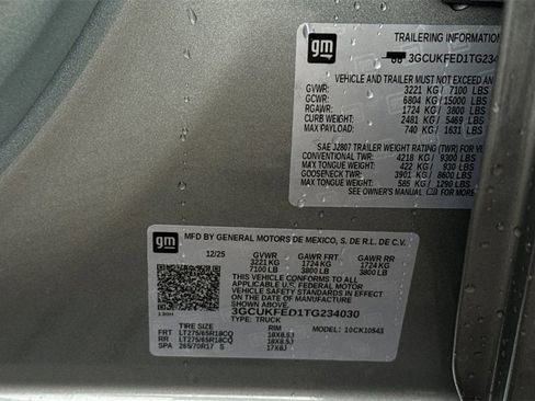 New 2026 Chevrolet Silverado 1500 LT Trail Boss image 27