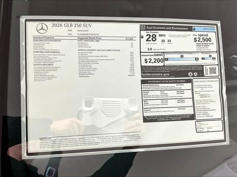 New 2026 Mercedes-Benz GLB 250 image 17