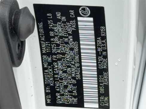 Used 2022 Lexus ES 350 w/ Premium Package image 52