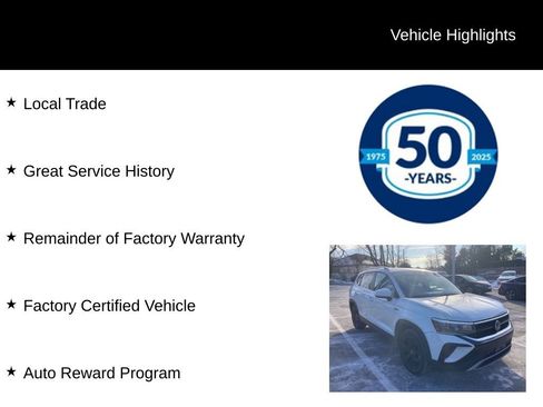 Used 2022 Volkswagen Taos SE w/ Panoramic Sunroof Package image 5