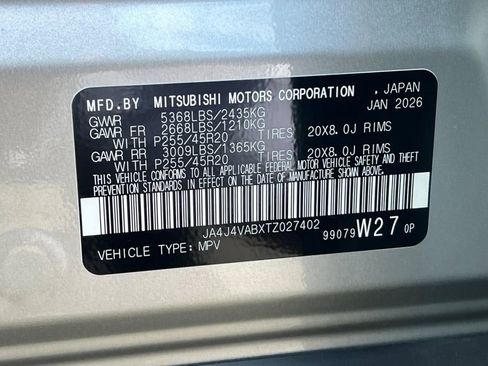 New 2026 Mitsubishi Outlander SE image 27