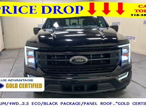 Certified 2023 Ford F150 Platinum w/ Equipment Group 701A High image 9