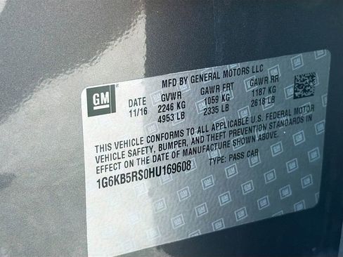 Used 2017 Cadillac CT6 3.6 AWD image 33