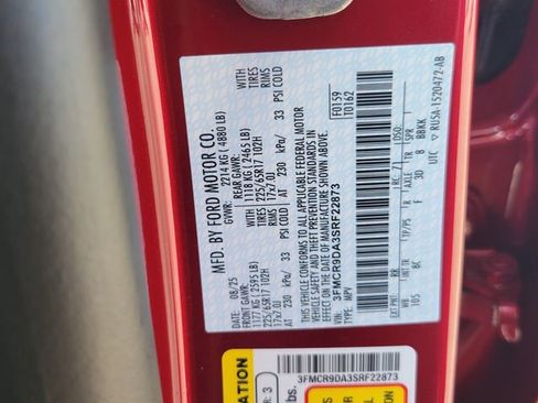 New 2025 Ford Bronco Sport Badlands w/ Badlands Tech Package image 13