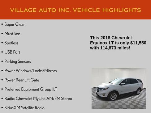 Used 2018 Chevrolet Equinox LT image 7