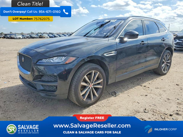 Used 2017 Jaguar F-PACE Prestige AWD/4WD image 1