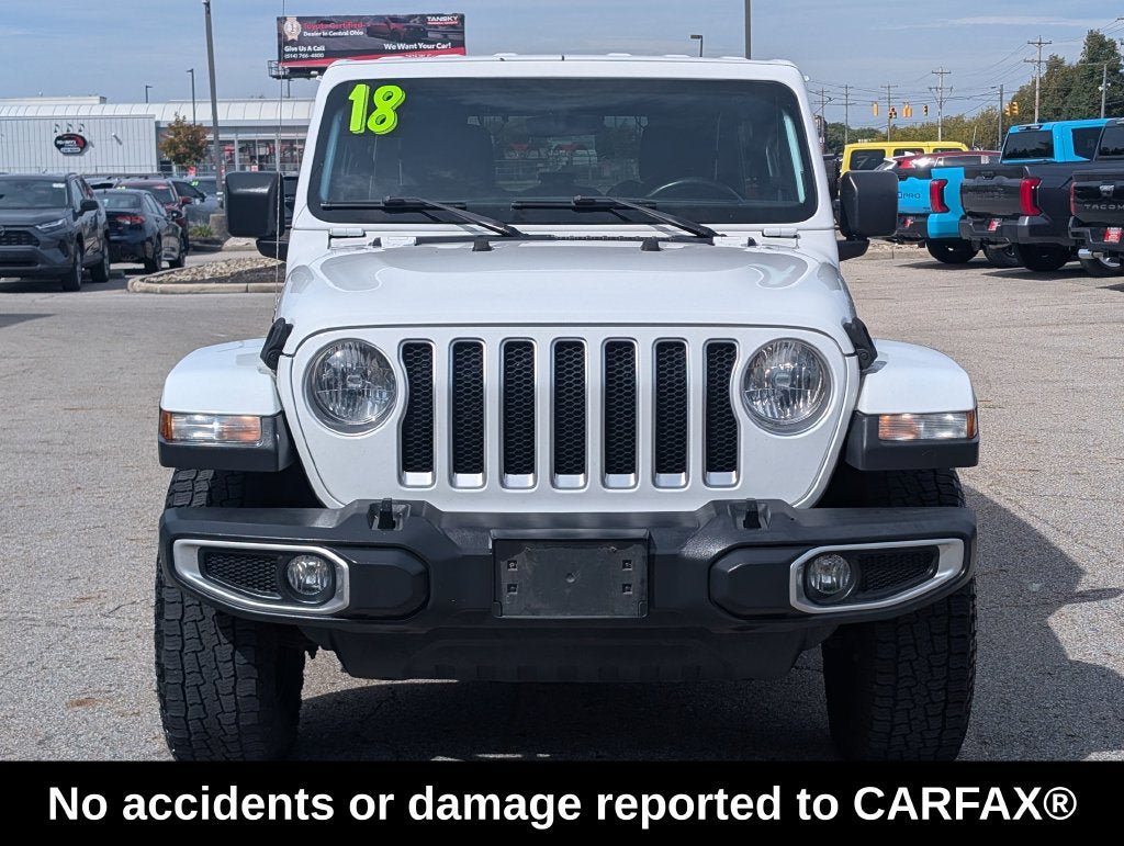 Used 2018 Jeep Wrangler Unlimited Sahara AWD/4WD image 2