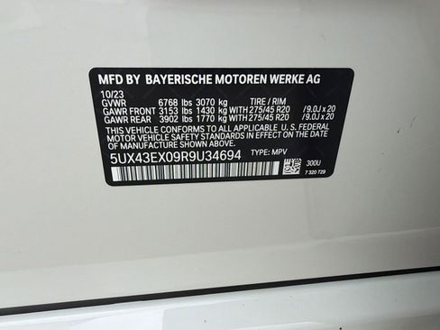 Certified 2024 BMW X6 M60i AWD/4WD image 18