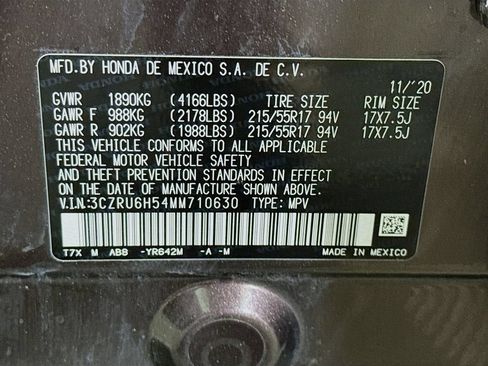 Used 2021 Honda HR-V EX image 34
