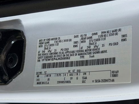Used 2018 Ford F150 XL w/ Equipment Group 101A Mid AWD/4WD image 32