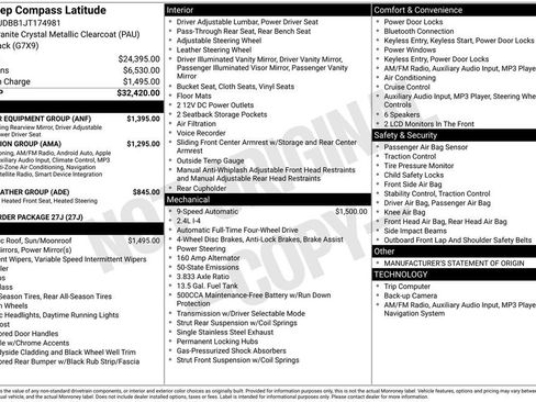 Used 2018 Jeep Compass Latitude w/ Popular Equipment Group image 6