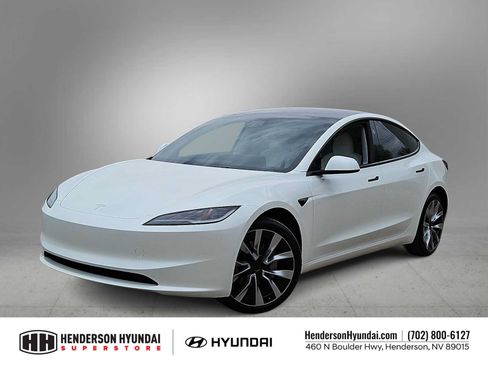 Used 2025 Tesla Model 3 Long Range RWD image 1