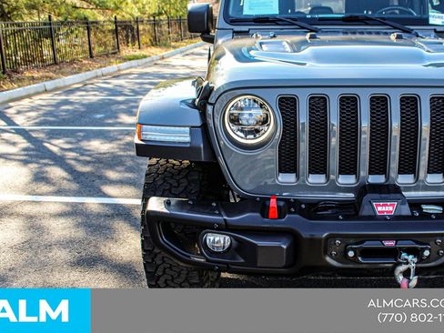Used 2021 Jeep Wrangler Unlimited Rubicon w/ Uconnect 4C Nav & Sound Group AWD/4WD image 13