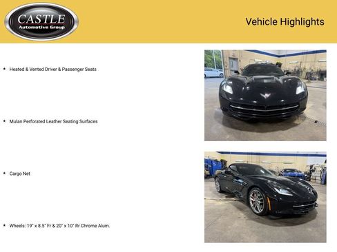 Used 2014 Chevrolet Corvette Stingray Convertible w/ 3LT Preferred Equipment Group RWD image 10