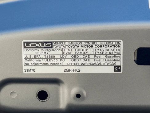New 2026 Lexus IS 350 F Sport RWD image 38