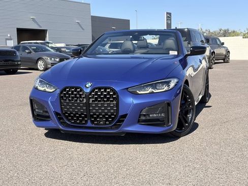 Used 2021 BMW 430i Convertible w/ M Sport Package RWD image 3