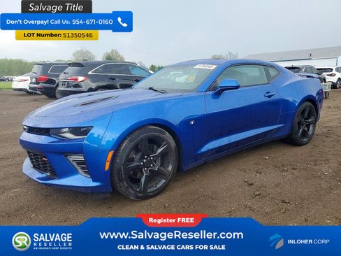 Used 2017 Chevrolet Camaro SS RWD image 1