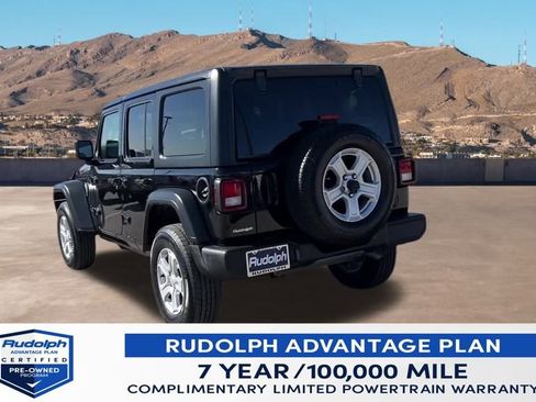 Used 2022 Jeep Wrangler Unlimited Sport image 3