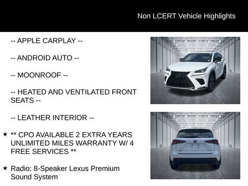 Used 2020 Lexus NX 300 F Sport w/ F Sport Comfort Package AWD/4WD image 11