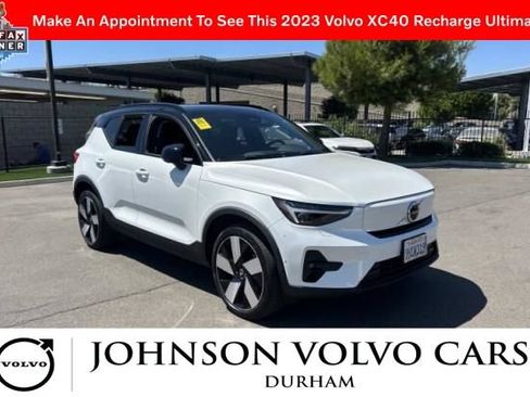 Used 2023 Volvo XC40 Recharge Ultimate w/ Protection Package Premier AWD/4WD image 2