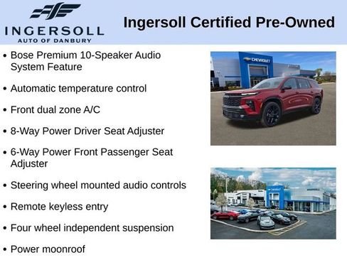 Used 2024 Chevrolet Traverse RS w/ LPO, Floor Liner Package image 5