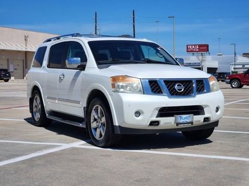 Used 2014 Nissan Armada Platinum w/ 2nd Row Captain Seat Package image 3