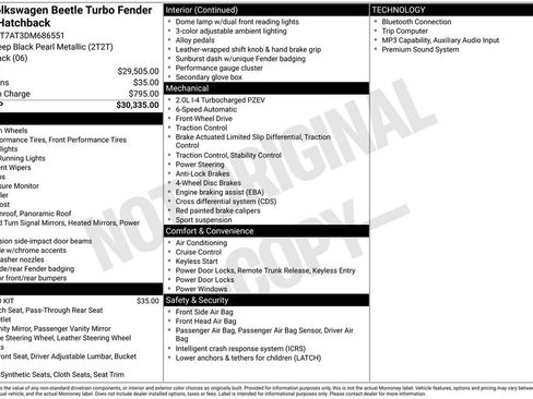 Used 2013 Volkswagen Beetle Turbo FWD image 6