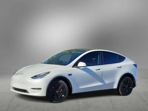 Used 2021 Tesla Model Y Long Range AWD/4WD image 1