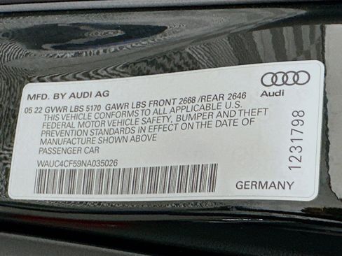 Used 2022 Audi S5 Premium Plus image 34