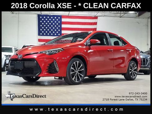 Used 2018 Toyota Corolla XSE FWD image 1