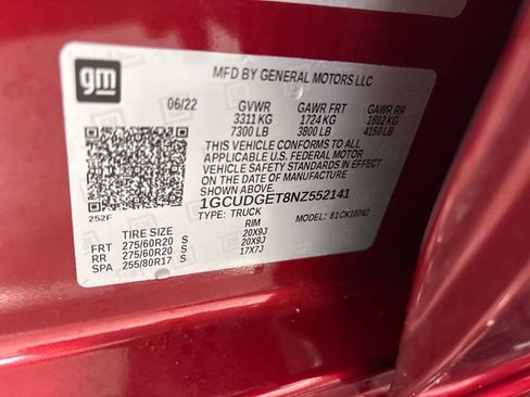 Used 2022 Chevrolet Silverado 1500 LTZ w/ LTZ Premium Package image 17