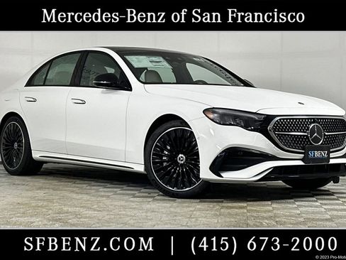 New 2026 Mercedes-Benz E 450 4MATIC Sedan image 1