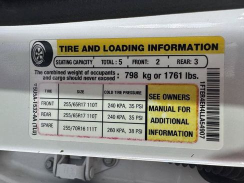 Certified 2020 Ford Ranger XL w/ Equipment Group 101A Mid RWD image 34