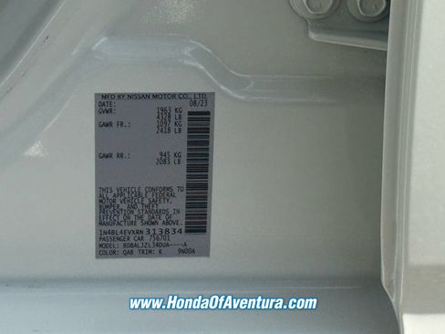 Used 2024 Nissan Altima 2.5 SL FWD image 20
