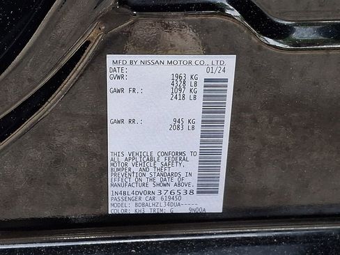 Used 2024 Nissan Altima 2.5 SV FWD image 27