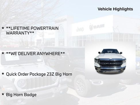 Used 2023 RAM 1500 Big Horn AWD/4WD image 5