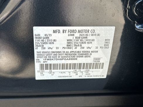 Used 2023 Ford Explorer XLT w/ Equipment Group 202A RWD image 34