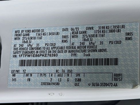 Certified 2023 Ford F150 XLT w/ Equipment Group 302A High image 37