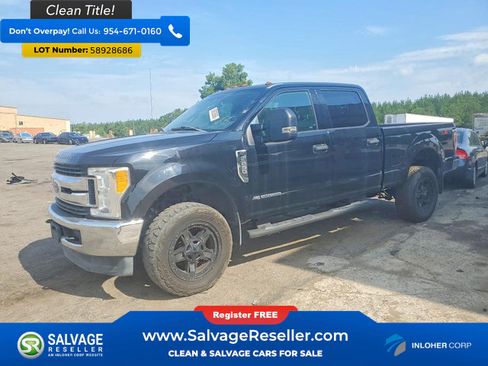 Used 2017 Ford F250 4x4 Crew Cab Super Duty image 1