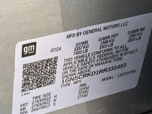 Used 2024 Chevrolet Tahoe RST w/ Luxury Package RWD image 35