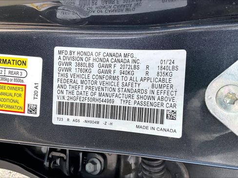 Used 2024 Honda Civic Sport image 34