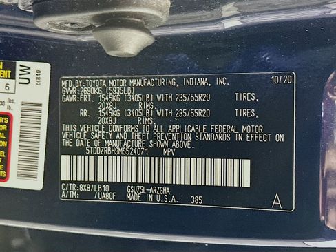 Used 2021 Toyota Highlander Limited image 36