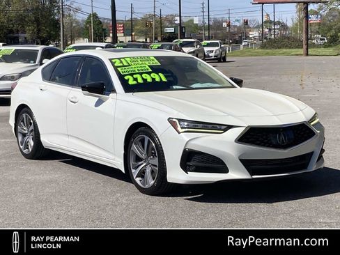 Used 2021 Acura TLX w/ Advance Package FWD image 1