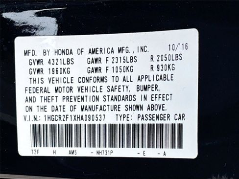 Used 2017 Honda Accord Sport Special Edition image 31