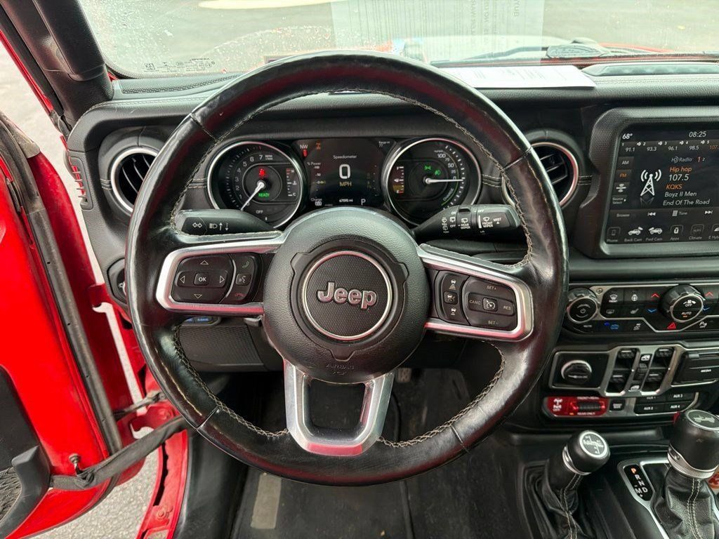 Used 2021 Jeep Wrangler Unlimited Rubicon 4xe w/ Steel Bumper Group AWD/4WD image 13