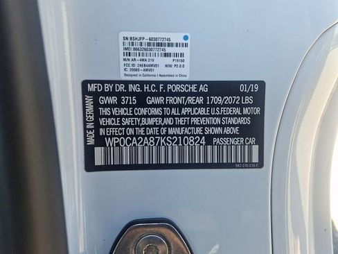 Used 2019 Porsche 718 Boxster Base image 28