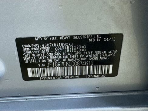 Used 2013 Subaru Impreza WRX Limited image 22